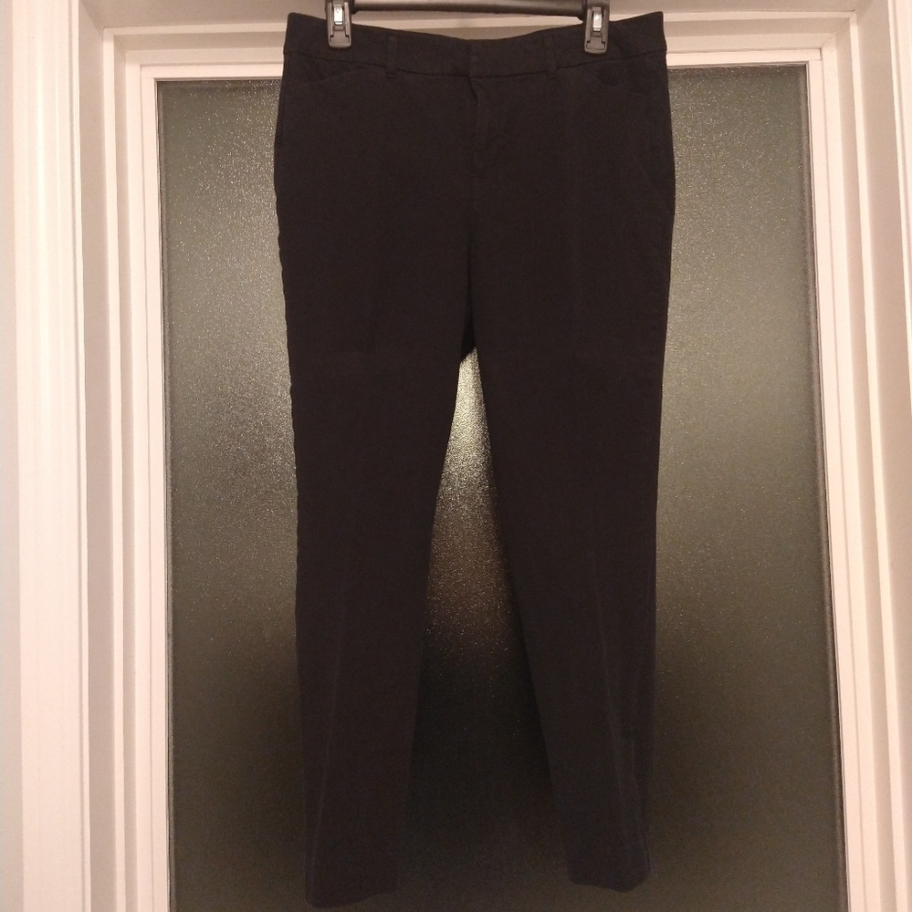 Old Navy black Pixie high-rise ankle pants, size 12